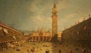 Giovanni Antonio Canal Piazza San Marco oil painting